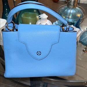 Elegant Blue Handbag